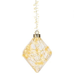 Lumineo Classic Warm White LED Glass Diamond