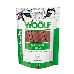 Woolf Soft Lamb fillet Dog Treats Pouch (100g)