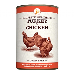 JR Pet Products Complete Wellbeing Turkey & Chicken (400g)