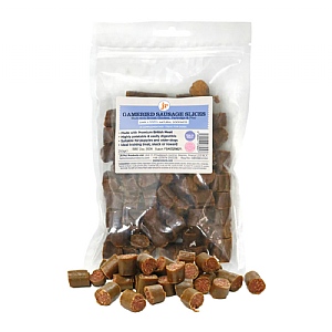 JR Pet Products Premium British Gamebird Sausage Slices - Seasonal Edition (250g)