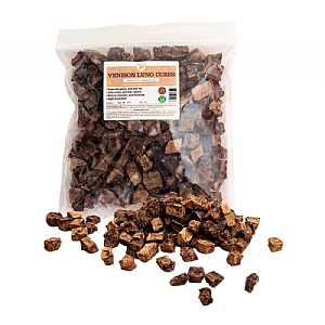 JR Pet Products Venison/Deer Lung Cubes (200g)