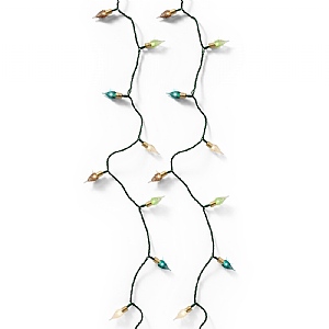 Lumineo Sage Gold & Emerald Green Multicoloured Vintage Twinkle Lights (180 LEDs)