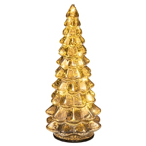 Lumineo LED Glass Brown Tree - Small