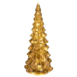 Lumineo LED Glass Brown Tree - Large