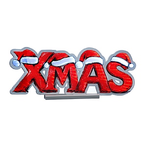 Infinity LED Light 'XMAS' Decoration (60cm)