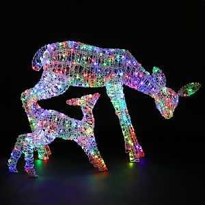 Spectrum RGB Woburn Deer & Fawn (80cm)