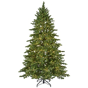 9ft Pre-Lit Galloway Spruce Artificial Christmas Tree