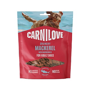 Carnilove Crunchy Dog Treats - Mackerel with Raspberries (200g)