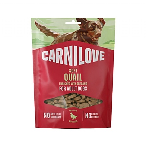 Carnilove Soft Dog Treats - Quail with Oregano (200g)
