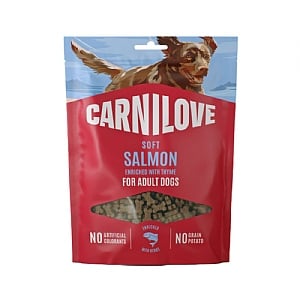 Carnilove Soft Dog Treats - Salmon with Thyme (200g)