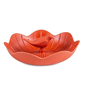 CJ Wildlife Balcony Bird Feeding Dish - Terracotta