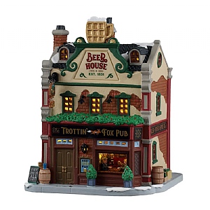 Lemax The Trottin' Fox Pub