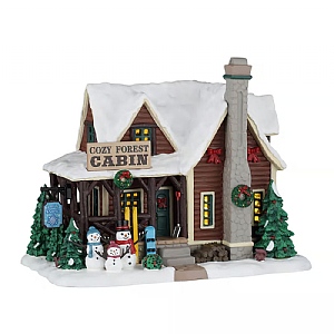 Lemax Cozy Forest Cabin