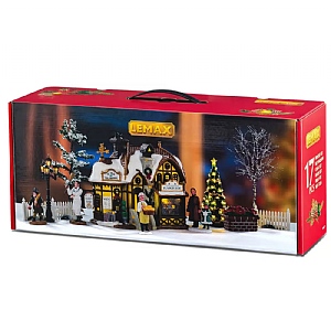 Lemax Devaney's Bakery Set