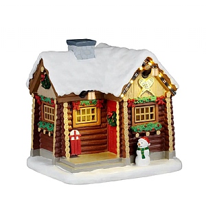 Lemax Snowshoe Cabin