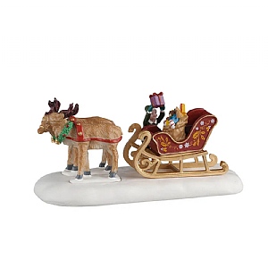 Lemax Sled Of Toys