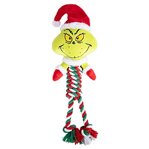 Rosewood Grinch Rope Body Toy