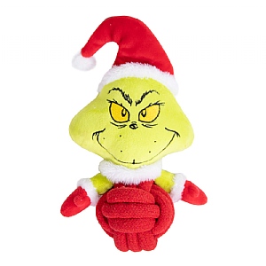 Rosewood Grinch Rope Ball Body Toy