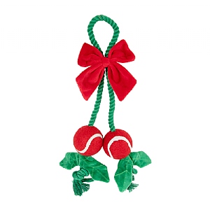 Rosewood Holly Jolly Rope Dog Toy