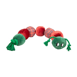 Rosewood Jumbo Casper Caterpillar Dog Toy