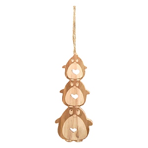 Rosewood Penguin Trio Gnaw