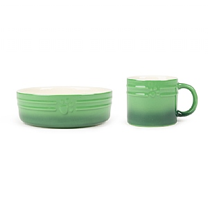 Scruffs Winter Bowl & Mug Set - Green (15cm)