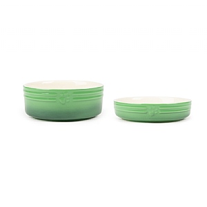 Scruffs Winter Bowl & Saucer Set - Green (13cm)