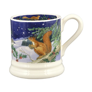 Emma Bridgewater Midnight Squirrel 1/2 Pint Mug (300ml)