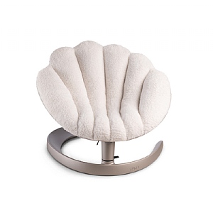 TAVO Shell pet bed and swaying lounger - Latte