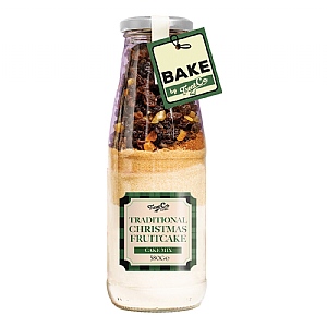 Treat Co Traditional Christmas Fruit Cake Bottle (580g)