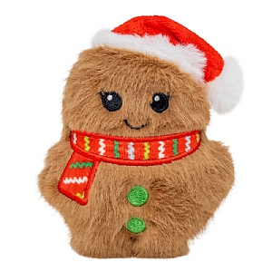 Kong Christmas Snuzzles Mini Santa Gingerbread