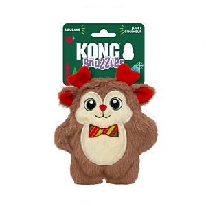Kong Christmas Snuzzles Bow Tie Reindeer