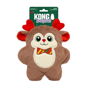 Kong Christmas Snuzzles Bow Tie Reindeer