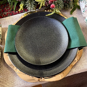 Caviar Black 12pc Dinner Set