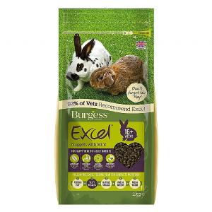 Burgess Excel Adult Nuggets with Mint Rabbit Food 2kg