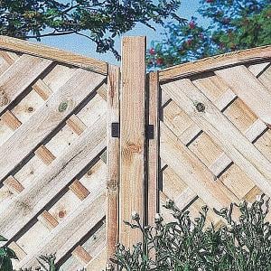 8ft Wooden Fence Post - 240 x 10 x 10cm