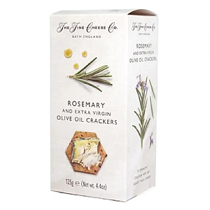 The Fine Cheese Co. Rosemary & Extra Virgin Olive Oil Crackers 125g