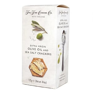 The Fine Cheese Co. Extra Virgin Olive Oil & Sea Salt Crackers 125g