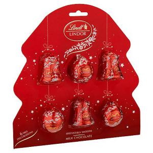 Lindt Lindor Milk Chocolate Tree Decorations