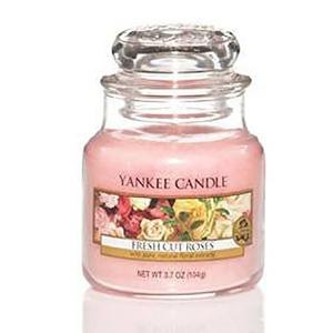 Yankee Candle Fresh Cut Roses Small Jar Candle