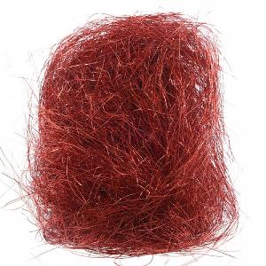 Decoris Decorative Red Tinsel Hair