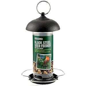 Black Steel Seed Feeder