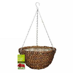 Water Hyacinth Hanging Basket 35cm