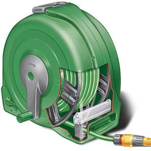 Hozelock Fast Reel Free Standing Hose System