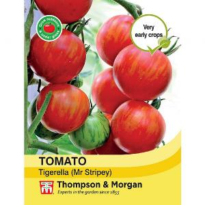Thompson & Morgan Tomato Tigerella (Mr Stripey) Seeds