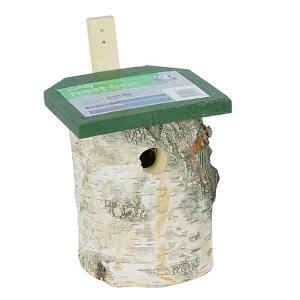 CJ Wildlife Birch Log Nest Box 32mm Hole