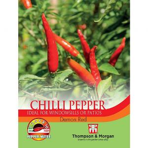 Thompson & Morgan Pepper Chilli Demon Red
