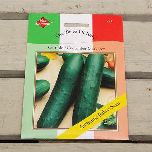 Thompson & Morgan The Taste of Italy Cucumber Cetriolo Marketer Mezzo Lungo
