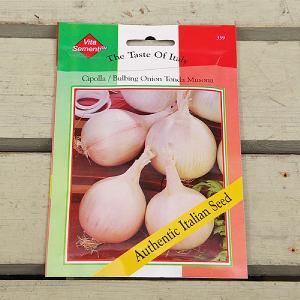 Thompson & Morgan The Taste of Italy Onion Cipolla Bianca Musona (White)