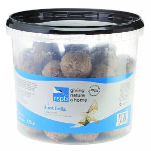 RSPB Suet Balls Bucket of 50